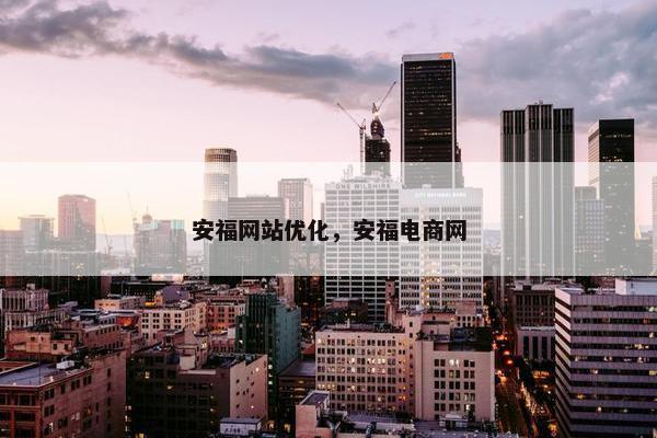 安福网站优化，安福电商网
