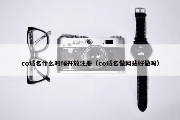 co域名什么时候开放注册（co域名做网站好做吗）