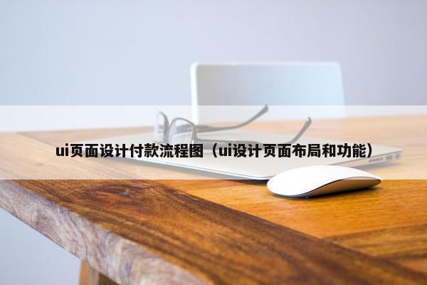 ui页面设计付款流程图（ui设计页面布局和功能）