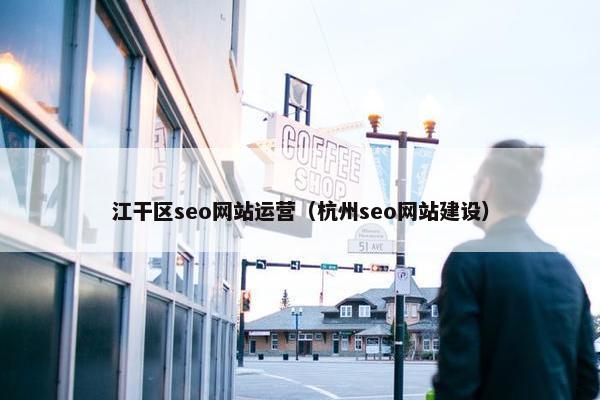江干区seo网站运营（杭州seo网站建设）