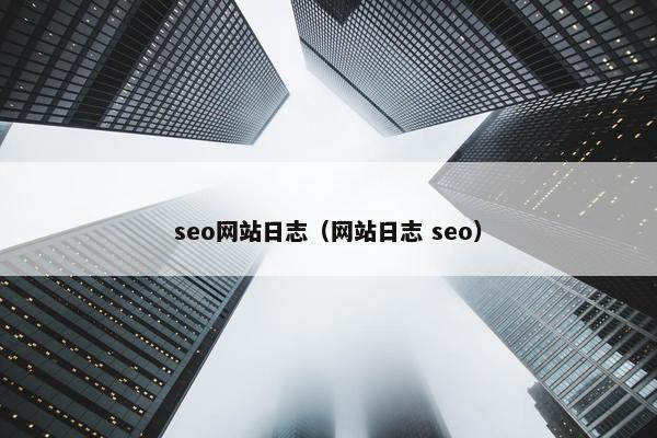 seo网站日志（网站日志 seo）