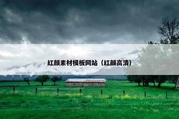 红颜素材模板网站（红颜高清）