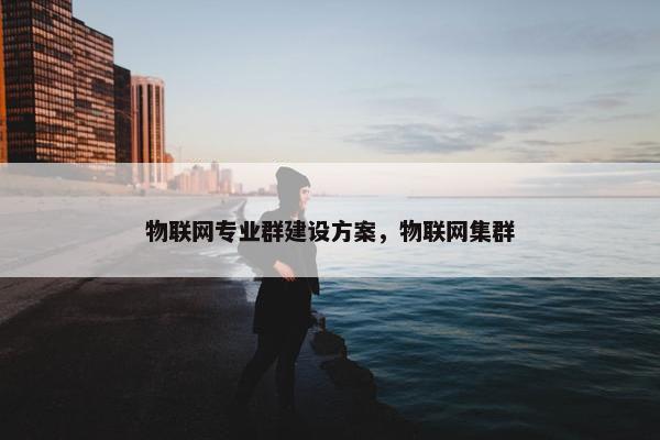 物联网专业群建设方案，物联网集群