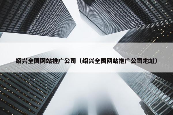绍兴全国网站推广公司（绍兴全国网站推广公司地址）