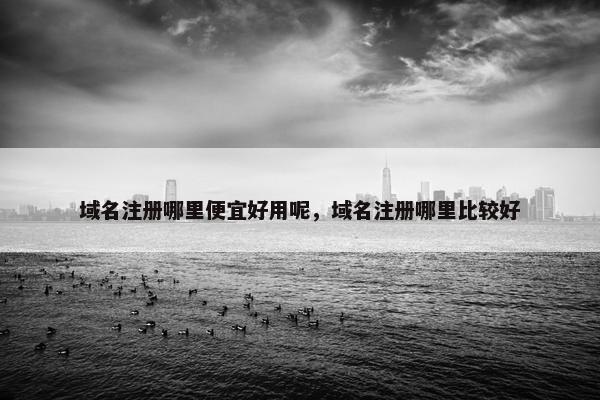 域名注册哪里便宜好用呢，域名注册哪里比较好
