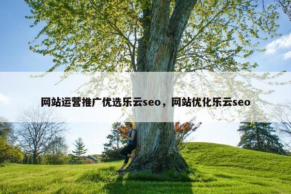 网站运营推广优选乐云seo，网站优化乐云seo