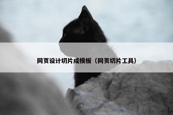 网页设计切片成模板（网页切片工具）