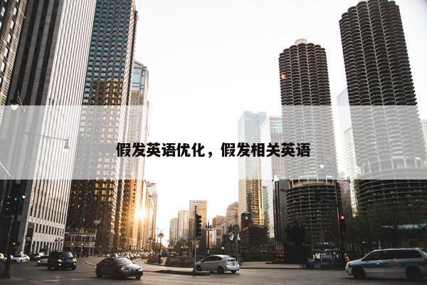 假发英语优化，假发相关英语