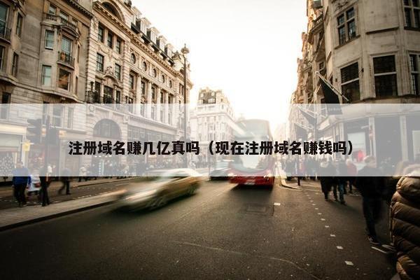 注册域名赚几亿真吗（现在注册域名赚钱吗）