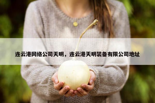 连云港网络公司天明，连云港天明装备有限公司地址