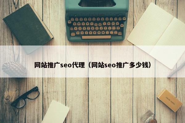 网站推广seo代理（网站seo推广多少钱）