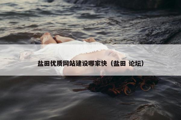 盐田优质网站建设哪家快（盐田 论坛）