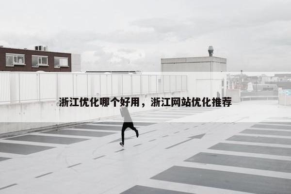 浙江优化哪个好用，浙江网站优化推荐