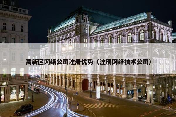 高新区网络公司注册优势（注册网络技术公司）