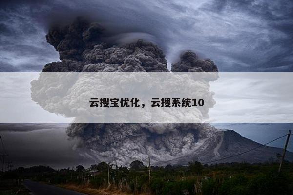 云搜宝优化，云搜系统10