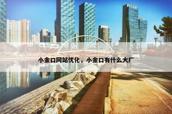 小金口网站优化，小金口有什么大厂