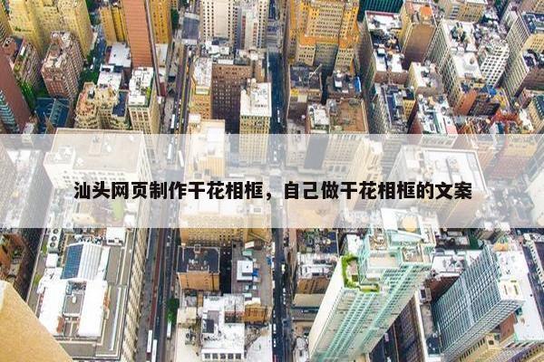 汕头网页制作干花相框，自己做干花相框的文案