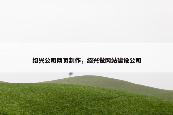 绍兴公司网页制作，绍兴做网站建设公司