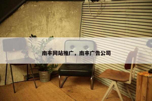 南丰网站推广，南丰广告公司