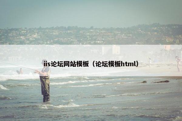 iis论坛网站模板（论坛模板html）