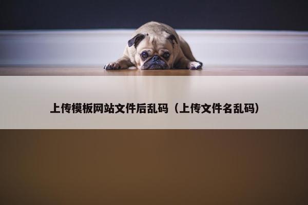 上传模板网站文件后乱码（上传文件名乱码）