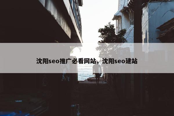 沈阳seo推广必看网站，沈阳seo建站