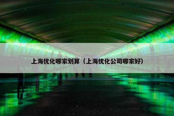 上海优化哪家划算（上海优化公司哪家好）