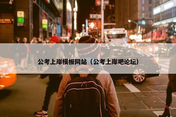 公考上岸模板网站（公考上岸吧论坛）