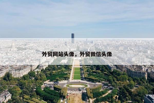 外贸网站头像，外贸微信头像