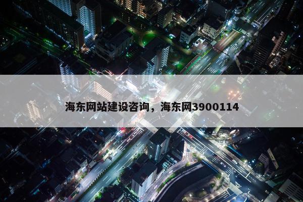 海东网站建设咨询，海东网3900114