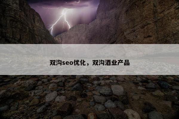 双沟seo优化，双沟酒业产品
