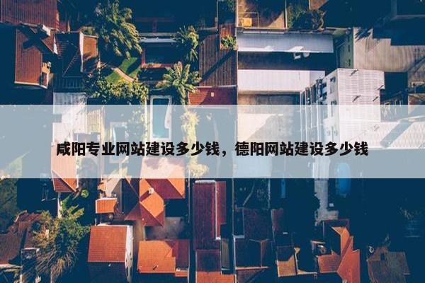 咸阳专业网站建设多少钱，德阳网站建设多少钱