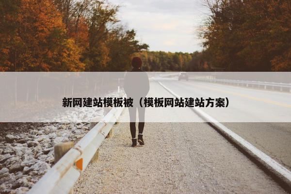 新网建站模板被（模板网站建站方案）