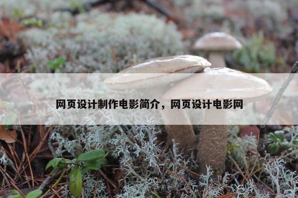 网页设计制作电影简介，网页设计电影网