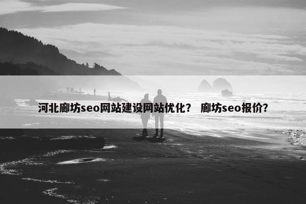 河北廊坊seo网站建设网站优化？ 廊坊seo报价？