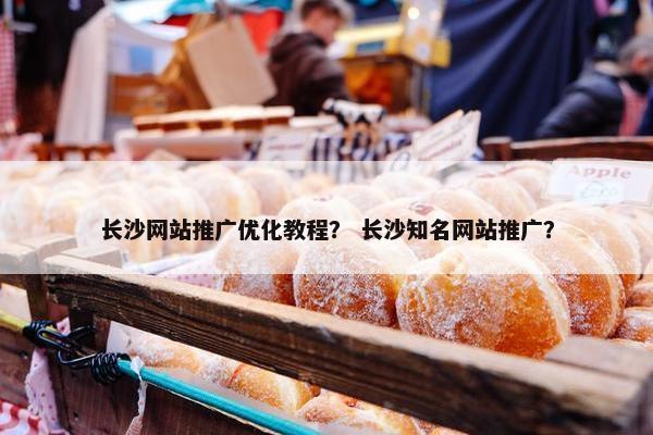 长沙网站推广优化教程？ 长沙知名网站推广？