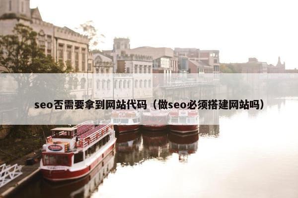 seo否需要拿到网站代码（做seo必须搭建网站吗）
