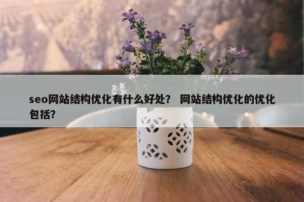 seo网站结构优化有什么好处？ 网站结构优化的优化包括？