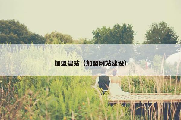 加盟建站（加盟网站建设）