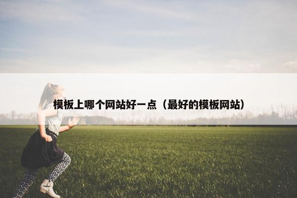 模板上哪个网站好一点（最好的模板网站）