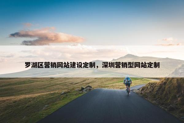 罗湖区营销网站建设定制，深圳营销型网站定制