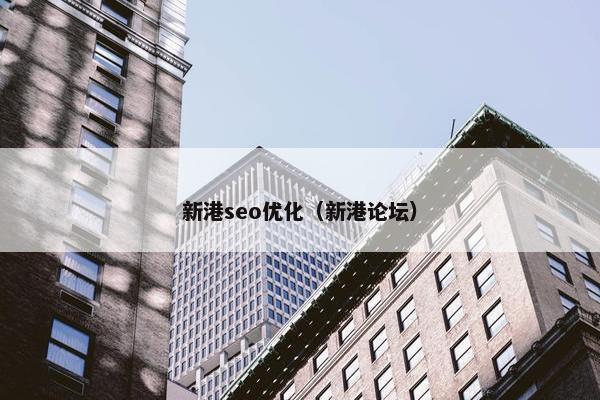 新港seo优化（新港论坛）
